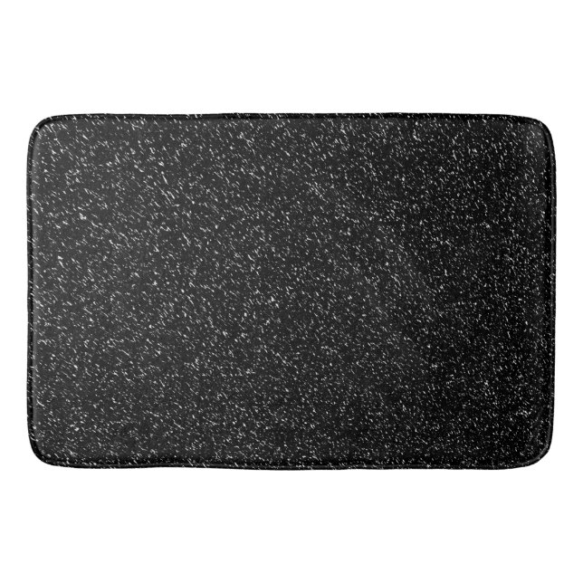 Tapis De Bain Style moderne de pierre noire -Espace- (Devant)
