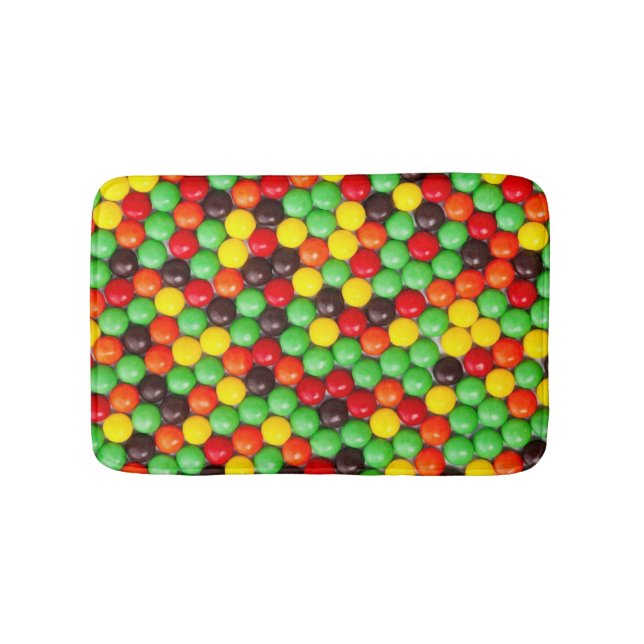Tapis De Bain Sucreries colorées (Devant)