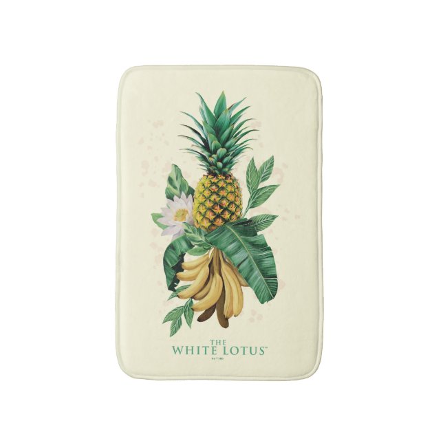 Tapis De Bain Suite ananas au White Lotus (Devant (Vertical))