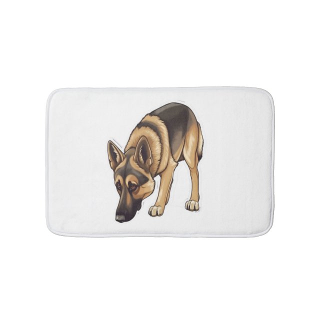 Tapis De Bain Suivi berger allemand (Devant)
