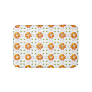 Tapis De Bain SUN traditionnel letton conception géométrique IX