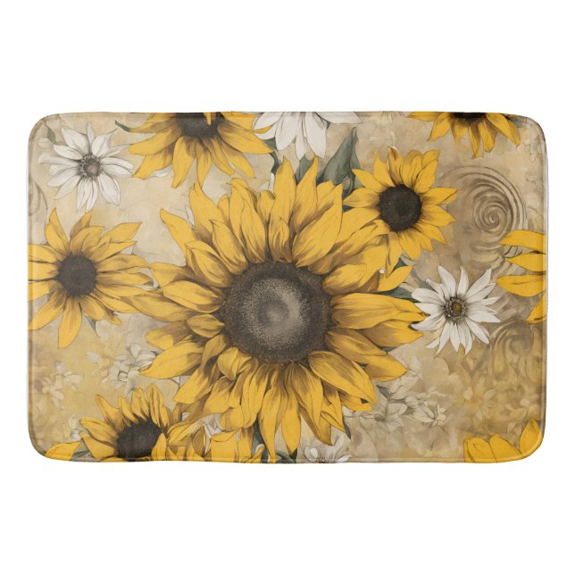 Tapis De Bain Sunflower (Devant)
