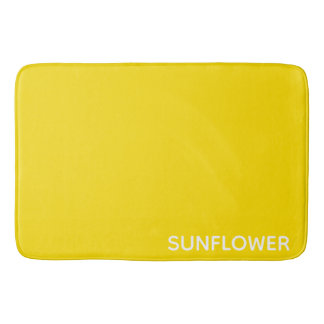 Tapis De Bain Sunflower Yellow Colour Name
