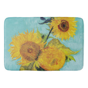 Tapis De Bain Sunflowers Vincent van Gogh