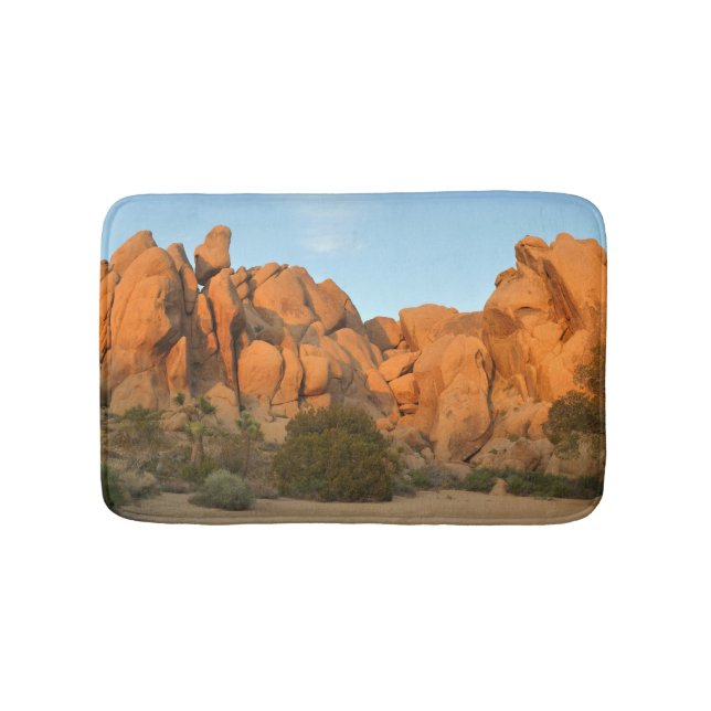 Tapis De Bain Sunset Rocks at Joshua Tree (Devant)