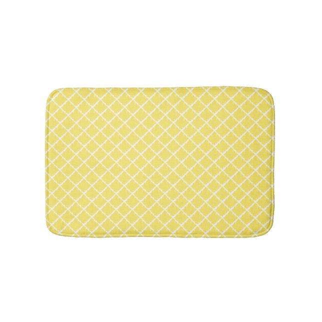 Tapis De Bain Sunshine Yellow Pattern (Devant)