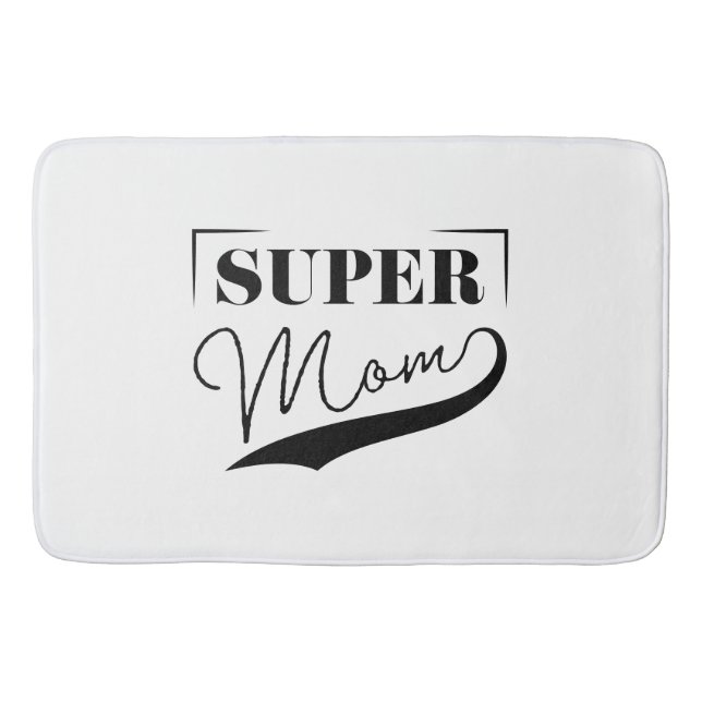 Tapis De Bain Super Maman (Devant)