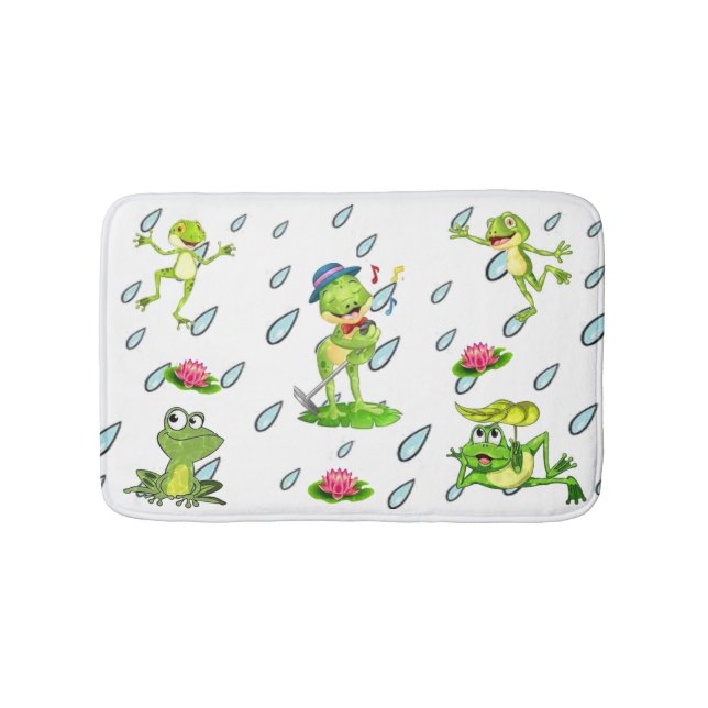 Tapis De Bain sur le point d'aller grenouille bain tapis (Devant)
