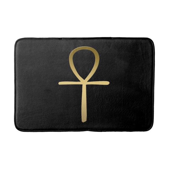 Tapis De Bain Symbole égyptien croisé d'Ankh (Devant)