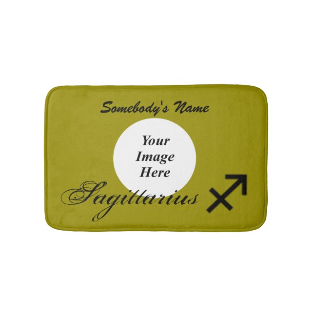 Tapis De Bain Symbole zodiaque Sagittarius Standard par K Yoncic (Devant)