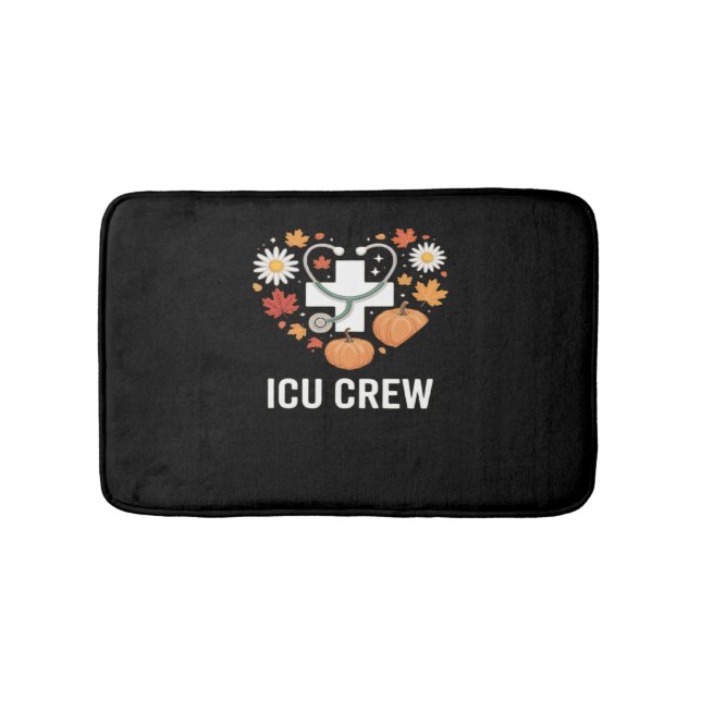 Tapis De Bain T-shirt classique de l'équipage de glace (Devant)