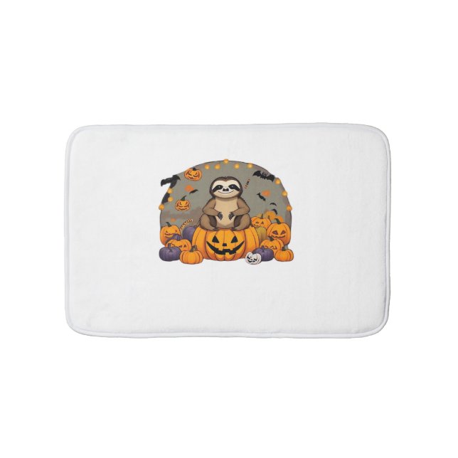 Tapis De Bain T-shirt classique de Sloth-o-ween (Devant)