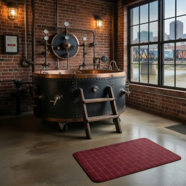 Tapis De Bain Table de briques (Créateur téléchargé)
