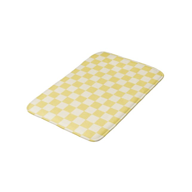 Tapis De Bain Tableau de bord jaune (Angle)