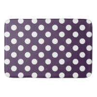 Taches blanches sur pourpre plum