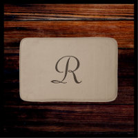 Tan Monogramme Plush Bath Mat