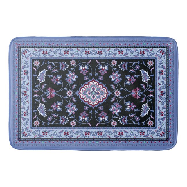 Tapis De Bain Tapis bleu persan (Devant)