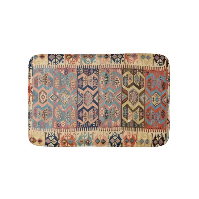 Tapis De Bain Tapis turc Tapis antique Kilim (Devant)