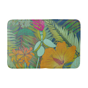 Tapis De Bain Tapisserie tropicale II