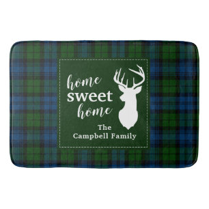 Tapis De Bain Tartan militaire Clan Campbell