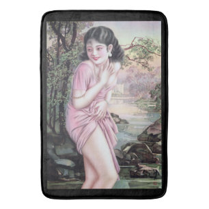 Tapis De Bain Tease en Stream Oasis par Shanghai China Girl