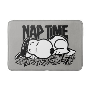 Tapis De Bain Tee - shirt   Snoopy Nap Time