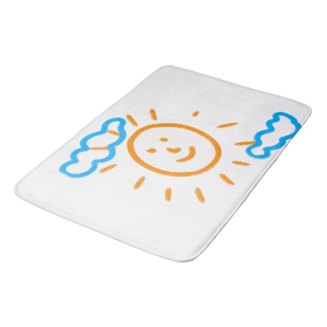 Tapis De Bain Télécharger des enfants Dessiner Transformer des e (Angle)