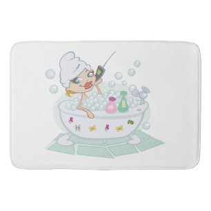 Tapis De Bain Temps de bain du bain/bulle
