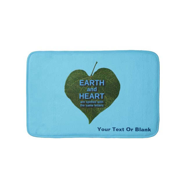 Tapis De Bain Terre - Anagram du coeur (Devant)