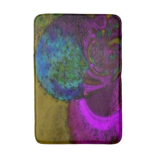 Tapis De Bain "Texas Prickly Pear" Mat à bain moyen (Devant (Vertical))