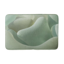 Texture Abstraite de Verre de Mer Vert Sauge Minim