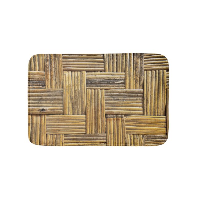 Tapis De Bain Texture du tissage bambou (Devant)