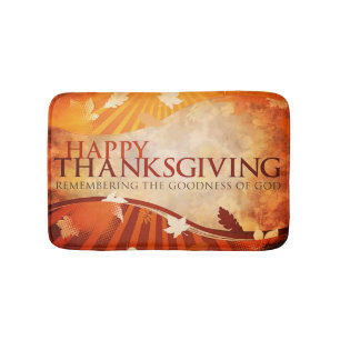 Tapis De Bain Thanksgiving