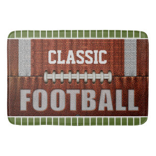 Tapis De Bain Thon de bain classique de football personnalisé