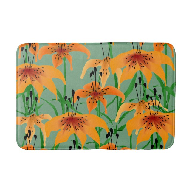 Tapis De Bain Tiger Lily Mat (Devant)