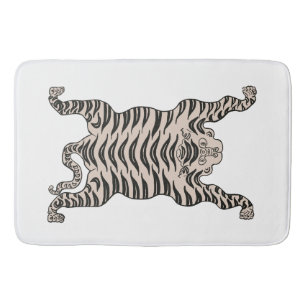 Tapis De Bain Tigre blanc