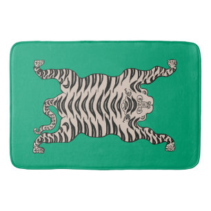 Tapis De Bain Tigre vert