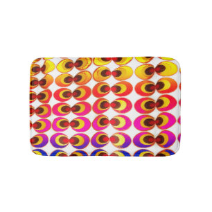 Tapis De Bain Tissu psychédélique
