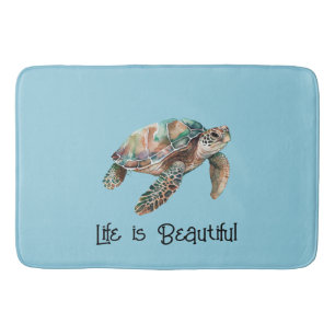 Tapis De Bain Tortue de mer Gold Dream