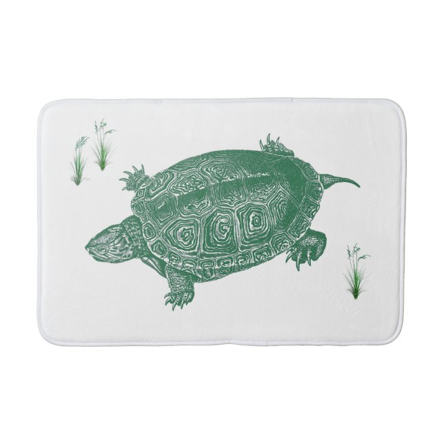 Tapis De Bain Tortue de mer verte (Devant)