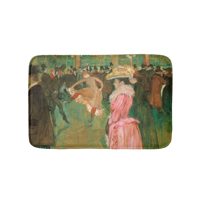 Tapis De Bain Toulouse-Lautrec - Au Rouge, La Danse (Devant)