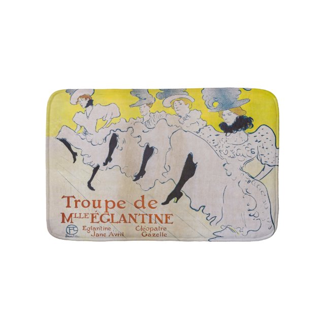 Tapis De Bain Toulouse-Lautrec - Troupe de Mlle Eglantine (Devant)