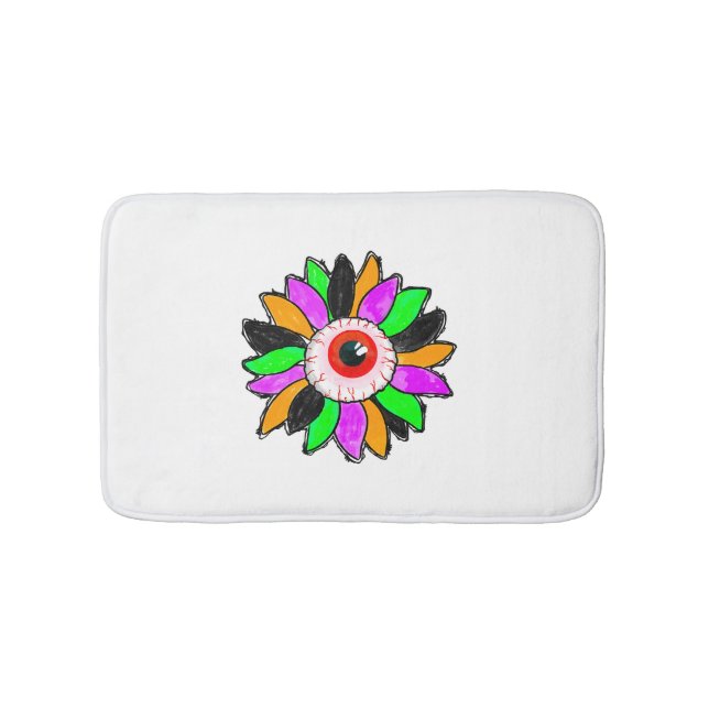 Tapis De Bain Tournesol d'Halloween (Devant)