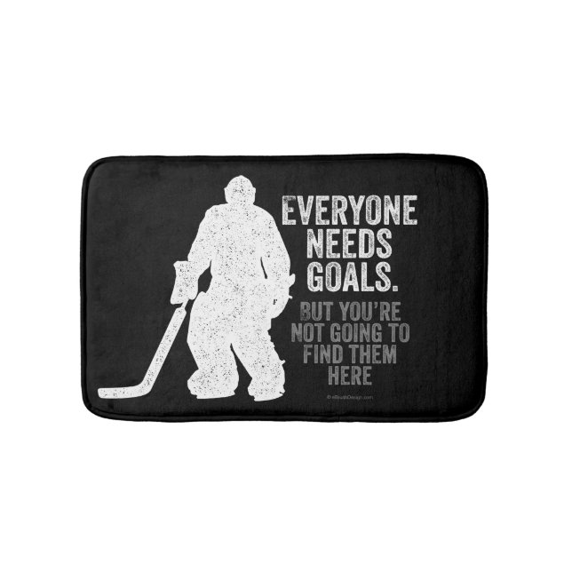 Tapis De Bain Tous ont besoin de buts (Hockey) (Devant)