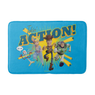 Tapis De Bain Toy Story 4  "Agissez !" Art de groupe