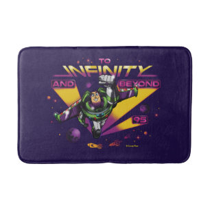 Tapis De Bain Toy Story  Buzz Rétro "À L'Infini Et Au-Delà"