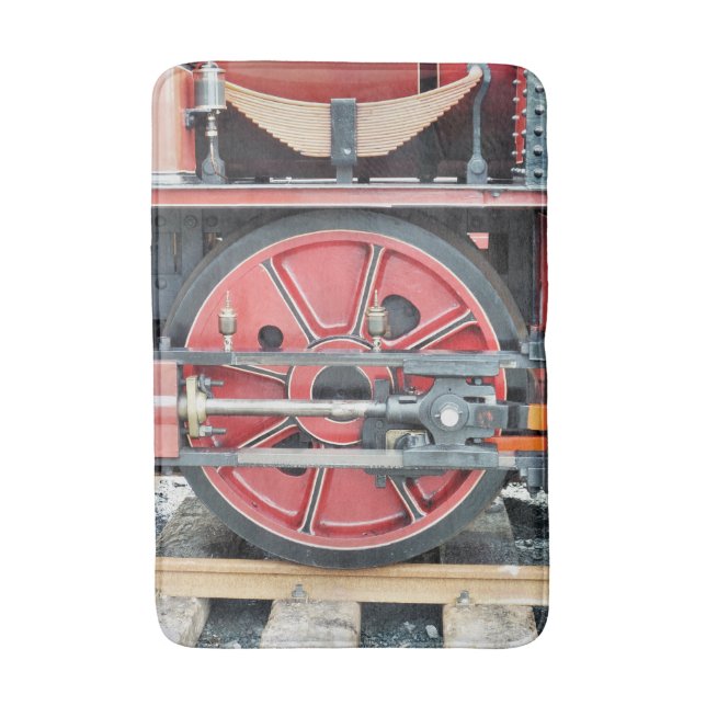 TAPIS DE BAIN TRAIN À VAPEUR (Devant (Vertical))