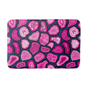 Tapis De Bain Tranches d'agneau rose