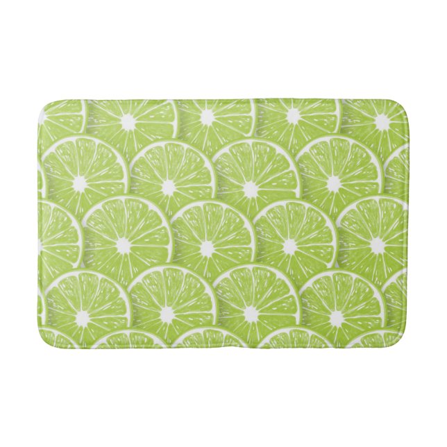 Tapis De Bain Tranches de chaux (Devant)