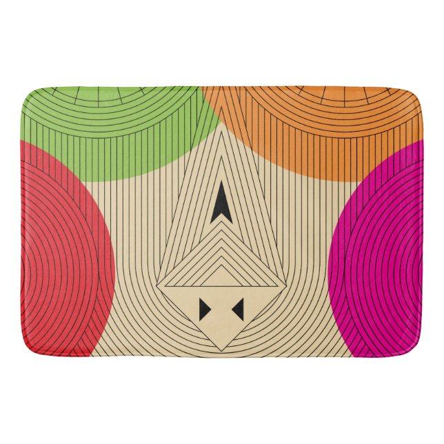 Tapis De Bain triangle antique (Devant)